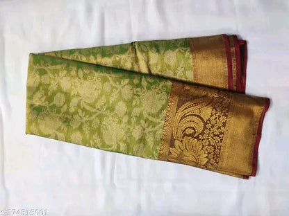 Myra Superior Women's Banarasi Silk Saree  | Beautiful Pure Banarasi Silk Saree