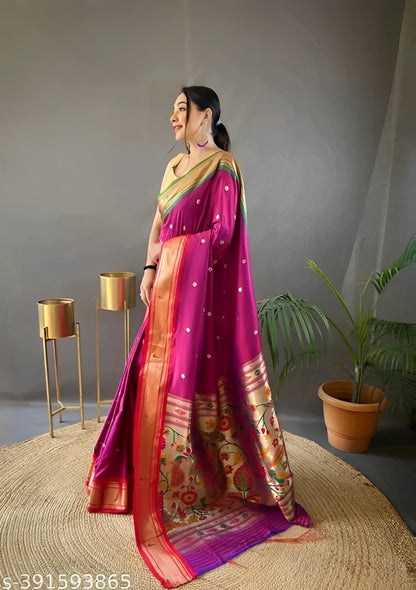 Pure Paithani Silk Saree